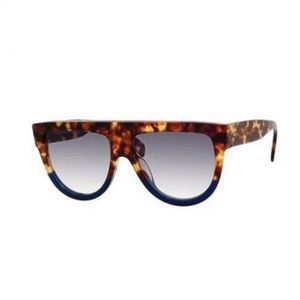 CELINE 41026/S 0FU9 TORTOISE HAVANA BLUE FRAME